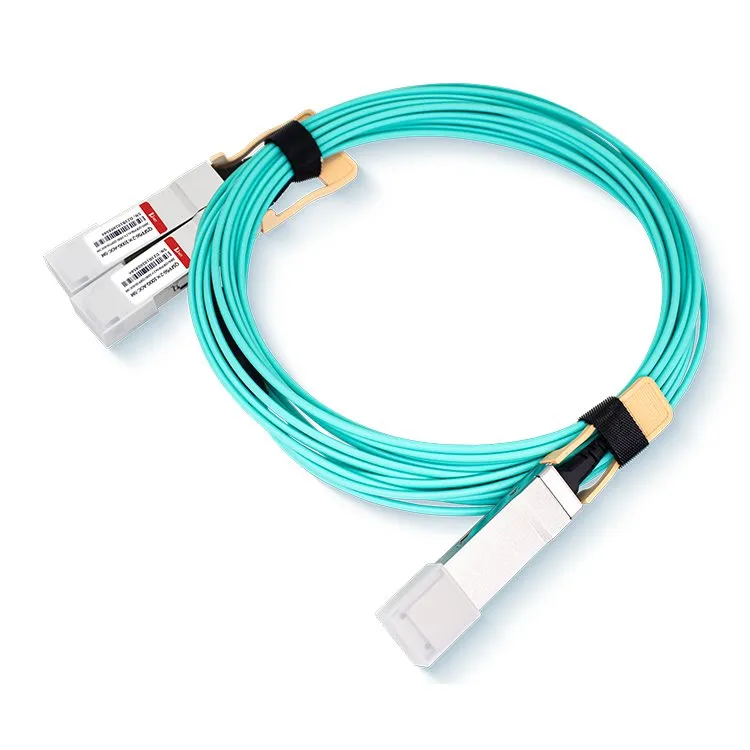 QSFP56 200G से 2X100G ब्रेकआउट AOC केबल
